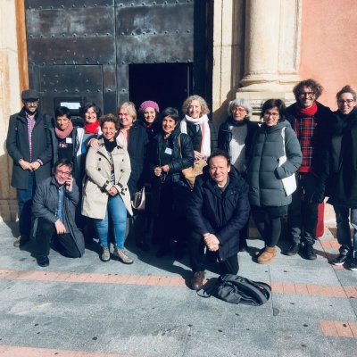 A group of proffessionals from different fields contribute ideas for the ENSST network